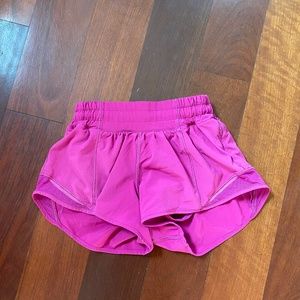 Lululemon Ripened Raspberry Shorts